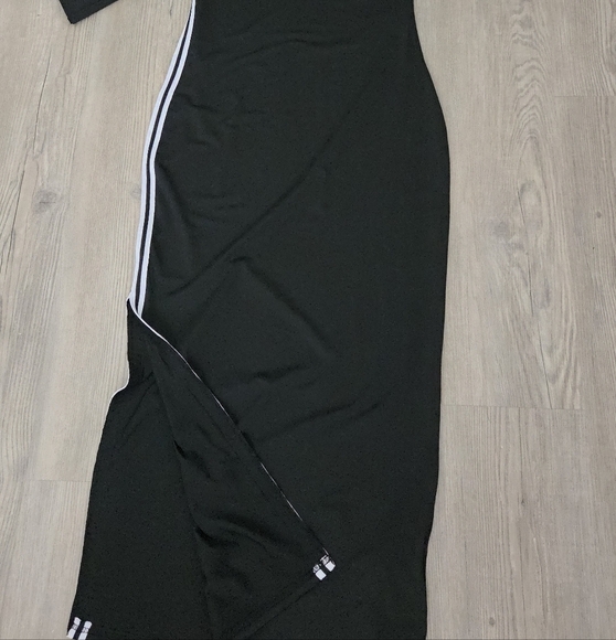 SHEIN Dresses & Skirts - SHEIN Black Dress with White Stripes